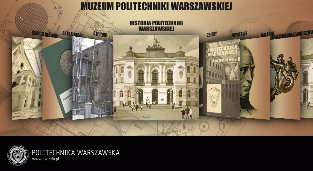 aplikacja dla muzeum politechniki warszawskiej